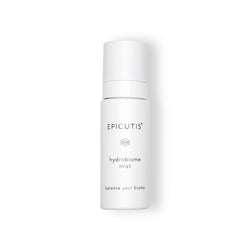 Epicutis Hydrobiome Mist bottle on a white background