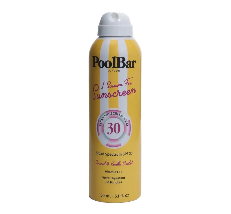 PoolBar Spf 30 Clear Sunscreen Spray